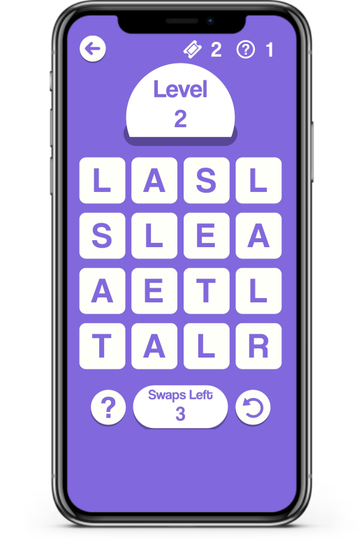 Letter Swap Screenshot
