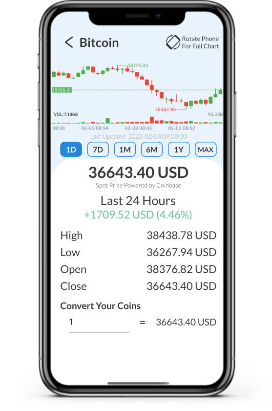 My Crypto List Screenshot
